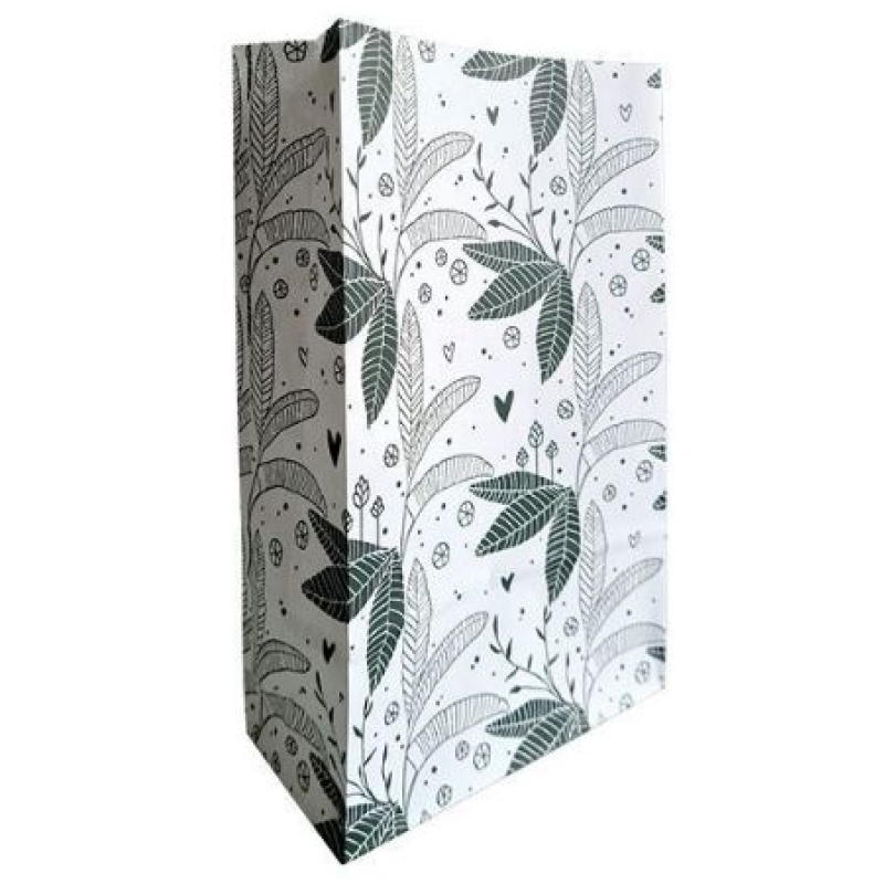 Blokbodemzak L | Jungle | 18 x 8 x 30 cm