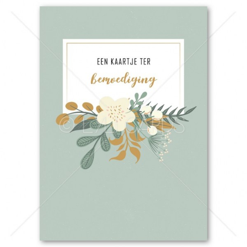 Postkaart | Bemoediging