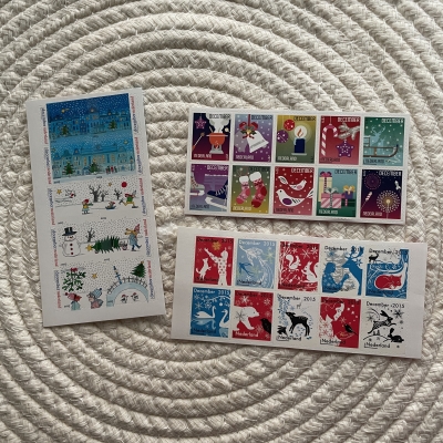 Kerstpostzegels | 10 stuks
