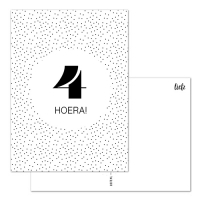 Ansichtkaart | 04 Hoera!