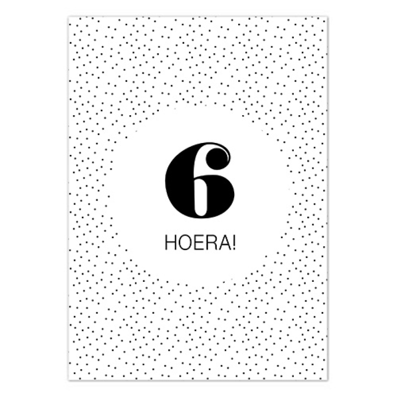 Ansichtkaart | 06 Hoera!