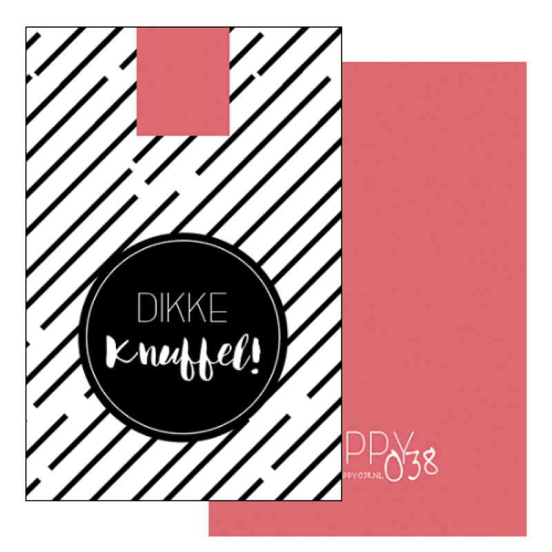 Kadokaartje: Dikke knuffel