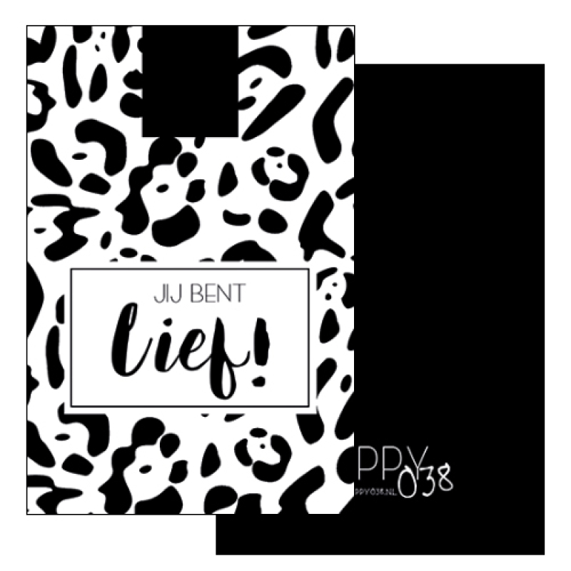 Kadokaartje: Jij bent lief