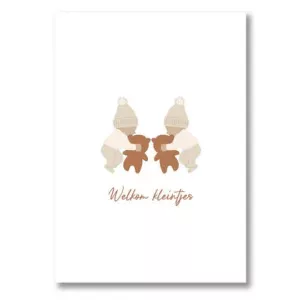 Postkaart | Welkom kleintjes
