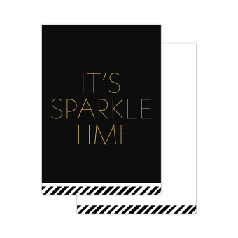 kadokaart A7 | it's sparkle time