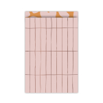 5 stuks Kadozakjes | slim tiles | roze/bruin | L 17x25 cm 