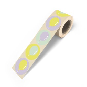 Sluitsticker | Ballon | Fresh | 10 stuks