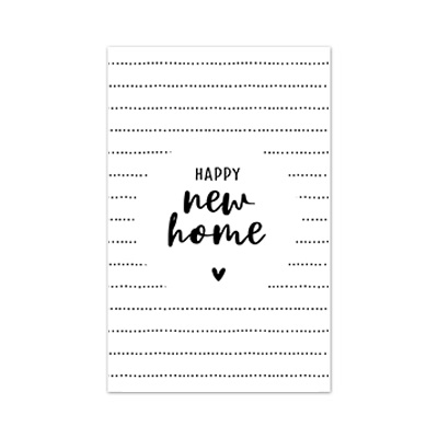 Mini kaartje | Happy new home