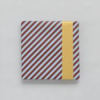 Inpakpapier | 70 cm | 3 m | Gestreept blauw/rood/goud