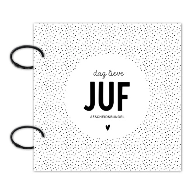 Afscheidsbundel | Dag lieve juf | 30 invulkaarten