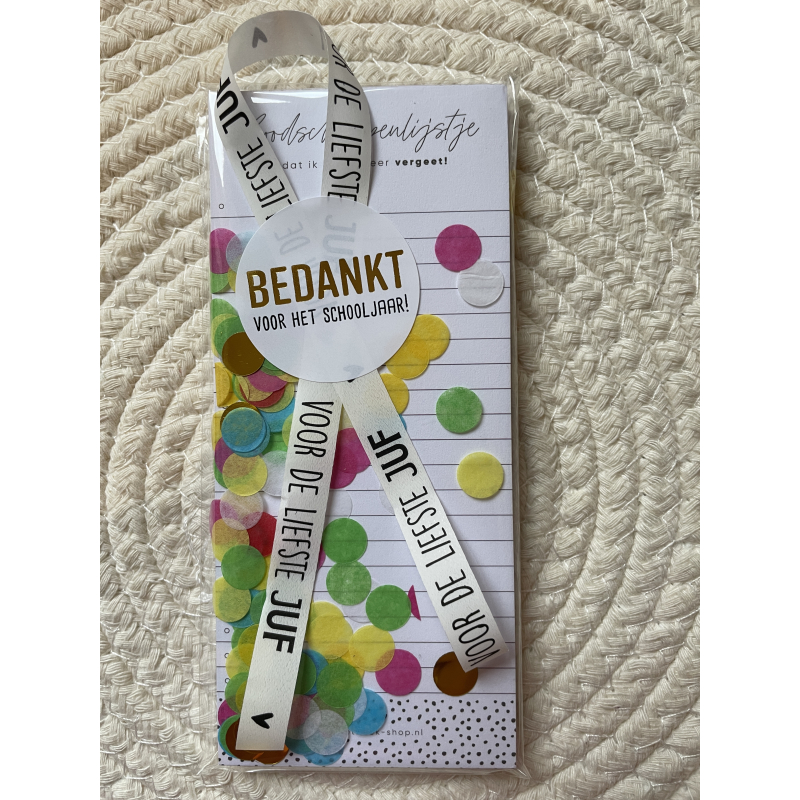 Notitieblok | Boodschappenlijstje