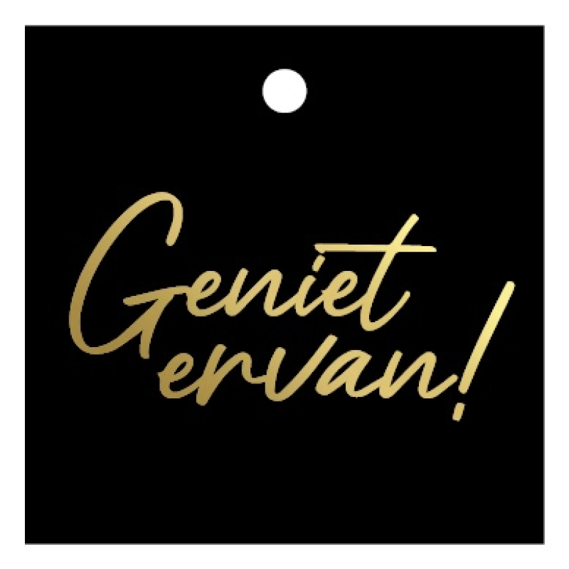 Kadolabel | Geniet ervan