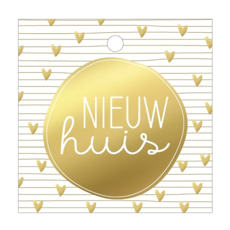 Kadolabel | Nieuw huis