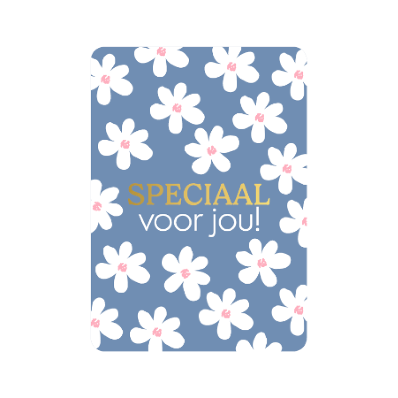 Postkaart | Speciaal voor jou | goudfolie