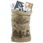Jute zak | Sinterklaas | Fijne pakjesavond | 60 x 100 cmV