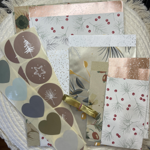 Inpakset | kerst | Kadozakjes, stickers & krullint