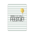 Postkaart | Vandaag is het jouw feestje | Goudfolie