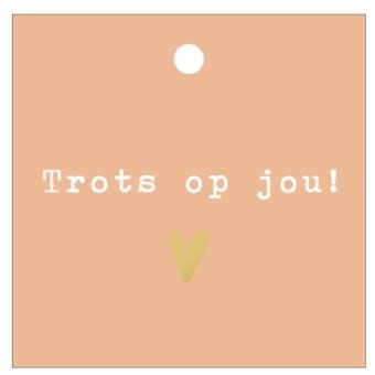 Kadolabel | trots op jou