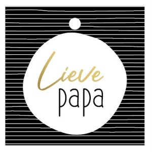 Kadolabel | lieve papa
