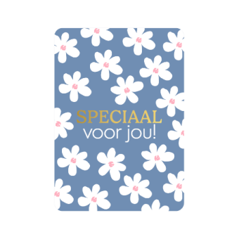 Postkaart | Speciaal voor jou | goudfolie