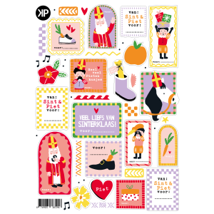 Stickervel | Pietenfeest