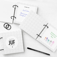 Afscheidsbundel | Dag lieve juf | 30 invulkaarten