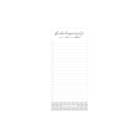 Notitieblok | Boodschappenlijstje