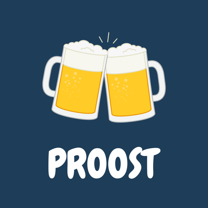 Wenskaart | Proost