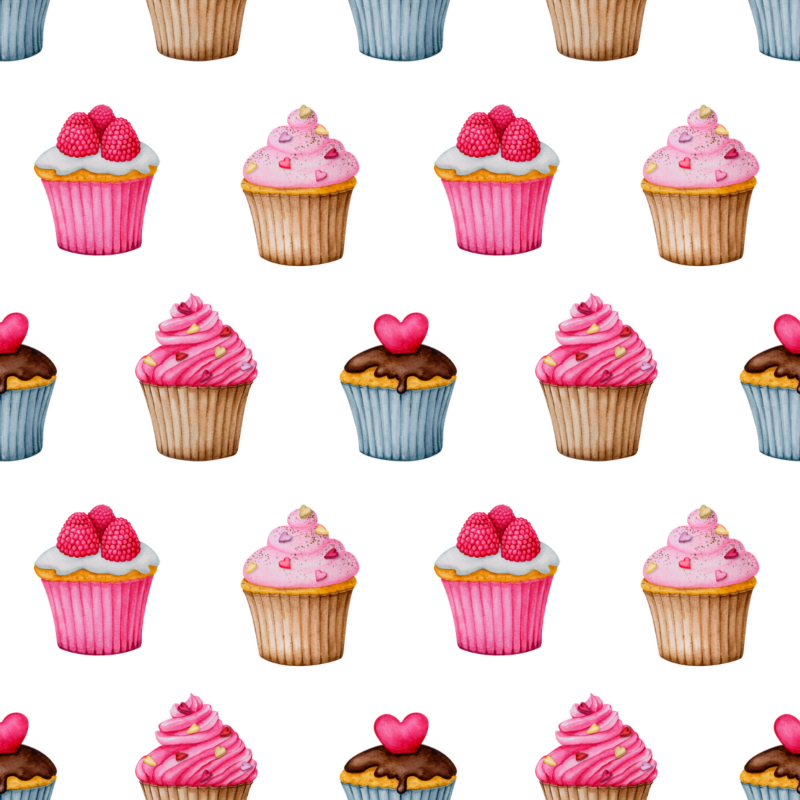 Wenskaart | Cupcakes