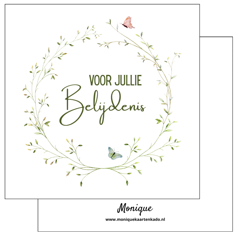 Wenskaart | Voor jullie belijdenis