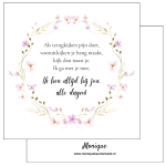 Christelijke wenskaart | Ik ga met je mee