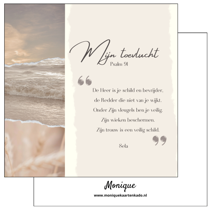 Wenskaart | Mijn toevlucht