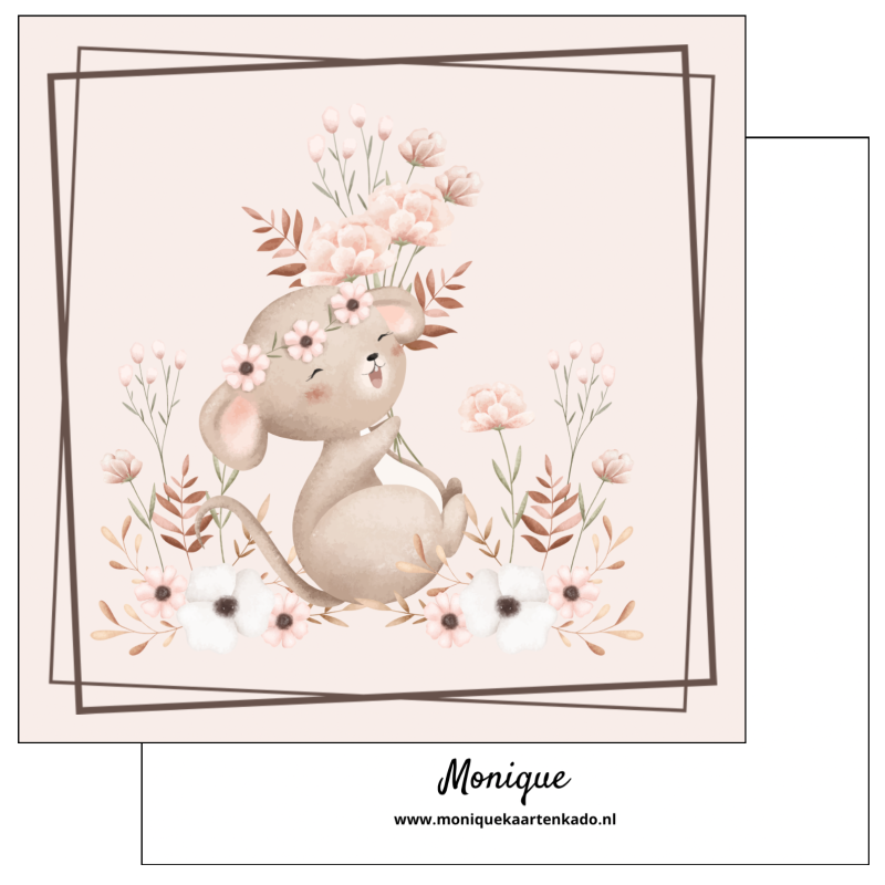 Wenskaart | Muisje
