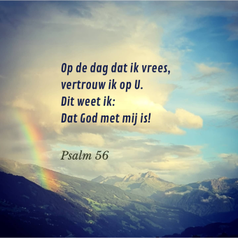 Wenskaart | Dit weet ik: dat God met mij is 