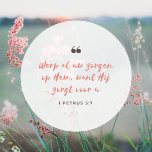 Wenskaart | Werp al uw zorgen op Hem
