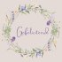Wenskaart | Gefeliciteerd | ring bloemen