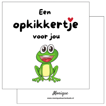 Wenskaart | Een opkikkertje voor jou
