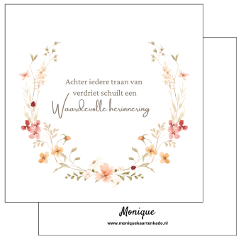 Wenskaart | Waardevolle herinnering