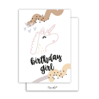 Postkaart | Birthday girl