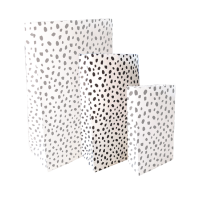 Blokbodemzak M | 101 Dots | 14 x 8 x 26 cm