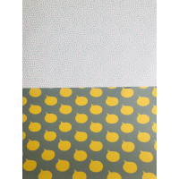 Inpakpapier | Let's talk Wax Oker Mint | 30 cm | 1 M