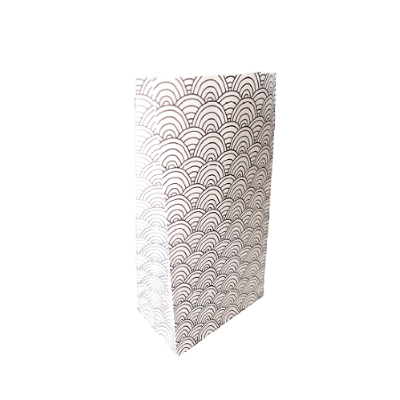 Blokbodemzak M | Ocean weaves | 14 x 8 x 26 cm