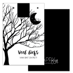 Kadokaartje: Veel liefs Sint en Piet | Zwart