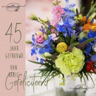 Fotokaart | 45 jaar getrouwd | 03