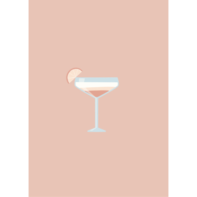 Postkaart | Cocktail