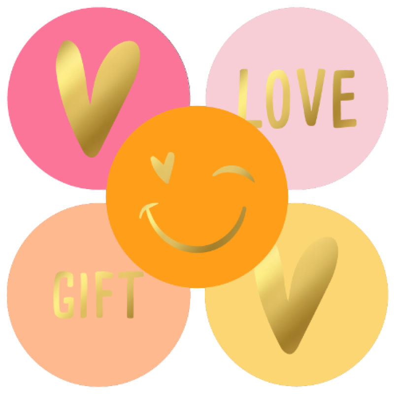Sluitsticker | Love | Diversen | 10 stuks