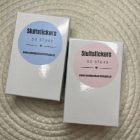 Sluitstickerset | 50 stuks | Inclusief opbergdoosje!