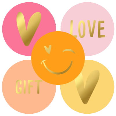 Sluitsticker | Love | Diversen | 10 stuks