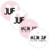 Sluitsticker | juf multi | 4 stuks