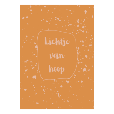 Ansichtkaart | Lichtje van hoop